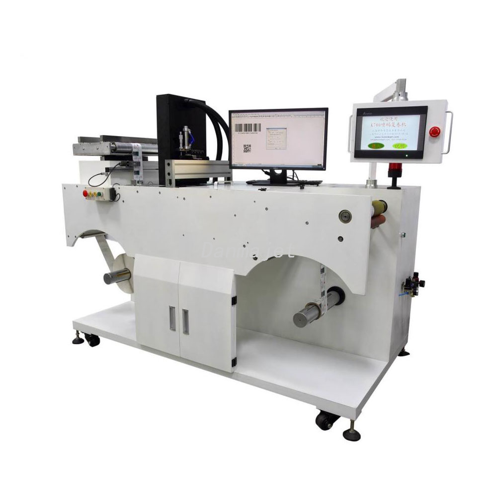Paper Tags Feeding And Variable Codes Printing Machine
