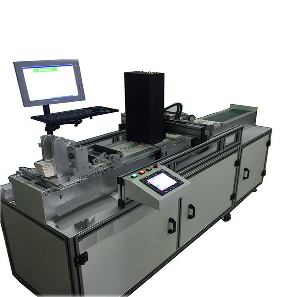 Paper Transportation And DM QR Codes Printing Machine